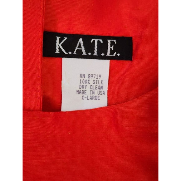 K.A.T.E. for Concept Clothing 3 Piece Silk Womens Outfit Embroidered Size XL - Picture 9 of 16